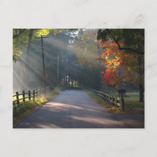 New England Briefkaart (Voorkant)