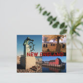 New England Briefkaart (Staand voorkant)