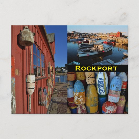 New England Briefkaart (Voorkant)