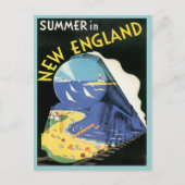 New England Briefkaart (Voorkant)