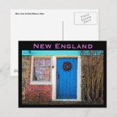 New England Briefkaart (Voorkant / Achterkant)