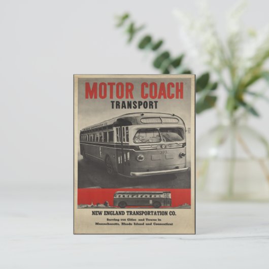 New England  Briefkaart (Staand voorkant)