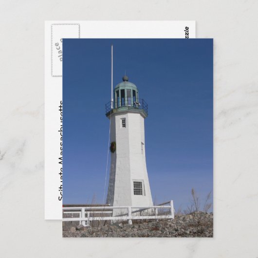 New England Briefkaart-Scituate Massachusetts Briefkaart (Voorkant / Achterkant)
