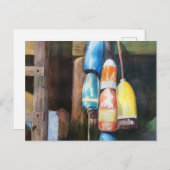 New England Buoy Coastal Briefkaart (Voorkant / Achterkant)