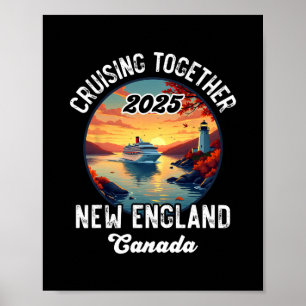 New England Canada-cruise  Poster