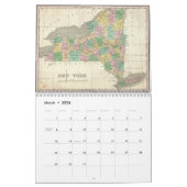 New England Cartografikalender Kalender (Mar 2026)