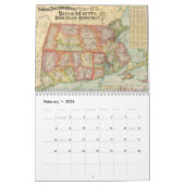 New England Cartografikalender Kalender (Feb 2026)