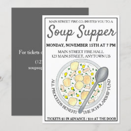 New England Clam Chowder Bowl Soup Cookoff Super Kaart