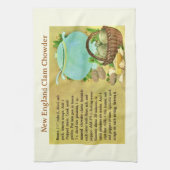 New England Clam Chowder Recept Theedoek (Verticaal)