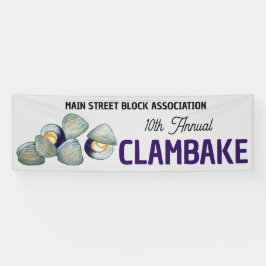 New England Clambake Clam Bake Beach Block Party Spandoek