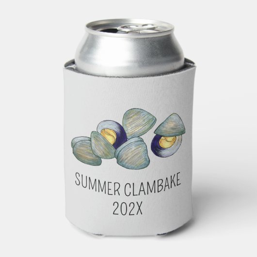 New England Clambake kreeft Boil Block Party Blikjeskoeler (Blikje Voorkant)