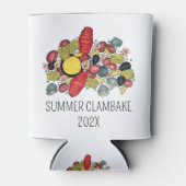 New England Clambake kreeft Boil Block Party Blikjeskoeler (Voorkant)