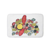 New England Clams Lobster Clambake Seafood Dinner Badmat (Voorkant)