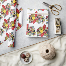 New England Clams Lobster Clambake Seafood Dinner Cadeaupapier