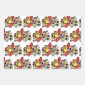 New England Clams Lobster Clambake Seafood Dinner Inpakpapier Vel (Voorkant 3)