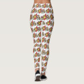 New England Clams Lobster Clambake Seafood Dinner Leggings (Achterkant)