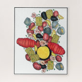 New England Clams Lobster Clambake Seafood Dinner Legpuzzel (Verticaal)