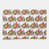 New England Clams Lobster Clambake Seafood Dinner Theedoek (Horizontaal)