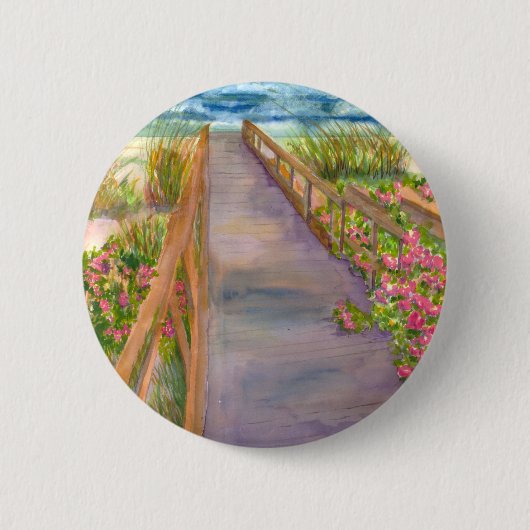New England Coast Ronde Button 5,7 Cm (Voorkant)