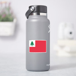 New England Dennenvlag Sticker