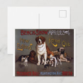 New England  Dog Show Briefkaart (Voorkant / Achterkant)