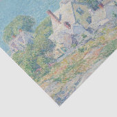 New England door Childe Hassam Tissuepapier (Detail)