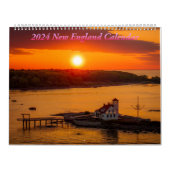 New England door de seizoenen kalender (Hoes)