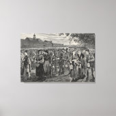 New England Factory Life  Canvas Afdruk (Voorkant)