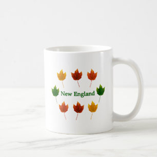 New England Fall Leaves Koffiemok