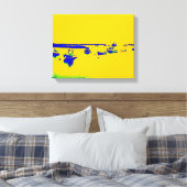 New England Fishermen Canvas Afdruk (Insitu (Slaapkamer))