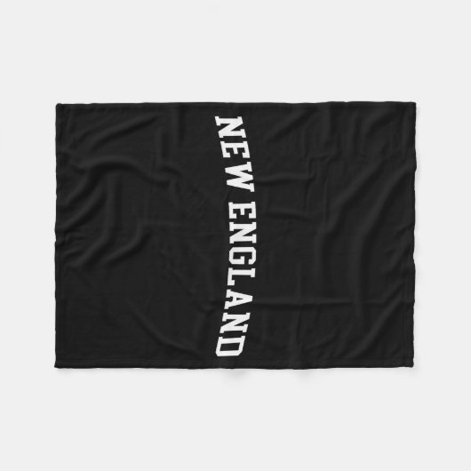 New England  Fleece Deken (Voorkant (Horizontaal))