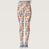 New England Foods Clambake kreeft esdoorn Snoep Leggings (Voorkant)
