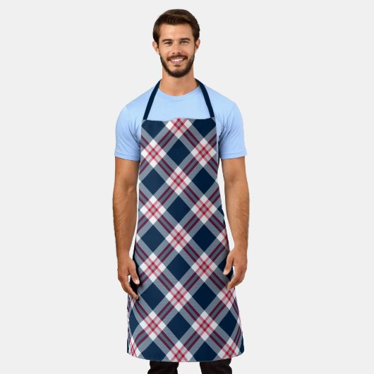 New England Football Play Apron Schort (Gedragen)