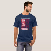 New England Football Team Kanji T-shirta T-shirt (Voorkant volledig)