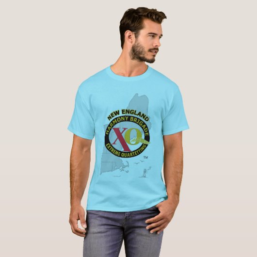 New England Harmony Brigade T-shirt zonder datum (Voorkant volledig)