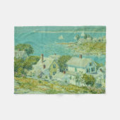 New England Headlands (kustlandschapskunst) Fleece Deken (Voorkant (Horizontaal))