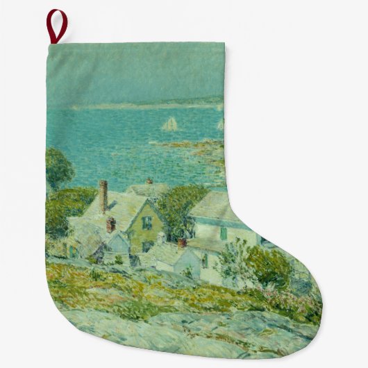 New England Headlands (kustlandschapskunst) Grote Kerstsok (Voorkant)