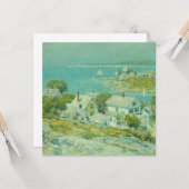 New England Headlands (kustlandschapskunst) Kaart (Voorkant / Achterkant in situ)