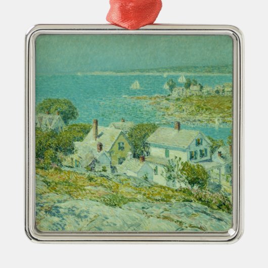 New England Headlands (kustlandschapskunst) Metalen Ornament (Voorkant)