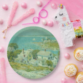 New England Headlands (kustlandschapskunst) Papieren Bordje (Feest)