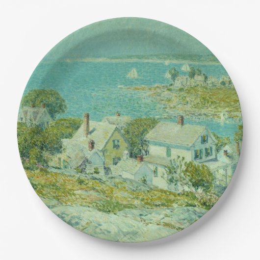 New England Headlands (kustlandschapskunst) Papieren Bordje (Voorkant)