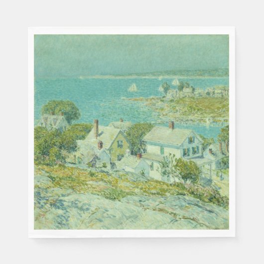 New England Headlands (kustlandschapskunst) Servet (Voorkant)