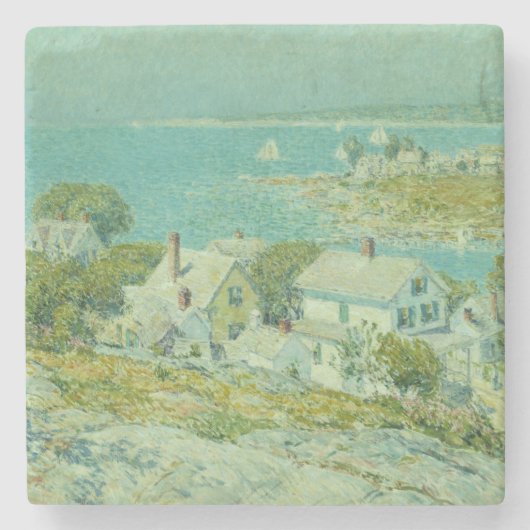 New England Headlands (kustlandschapskunst) Stenen Onderzetter (Voorkant)