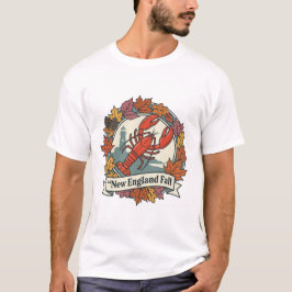 New England-herfstkreeft T-shirt