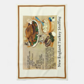 New England Kalkoen Vulling Recept Theedoek (Verticaal)
