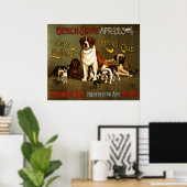 New England Kennel Club show Poster (Thuiskantoor)