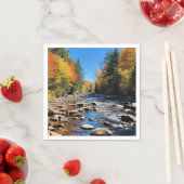 New England kleurrijk landschap, herfst, Servet (Insitu)