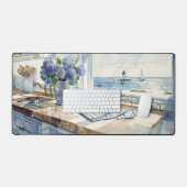 New England Kust Keuken Waterverf Bureaumat (Keyboard & Muis)