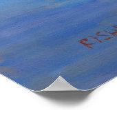 New England Kust Kunst Poster (Hoek)
