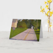 New England land road wenskaart Kaart (Gele Bloem)